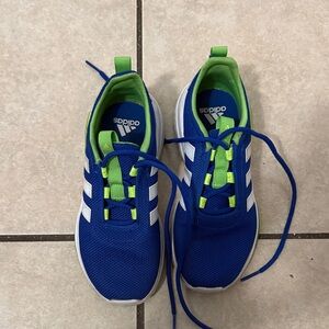 Adidas Kids Sneakers in Blue and Lime